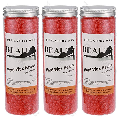 Anmas Home Rose No Strip Hair Removal Hard Wax Beans Depilatory for Man and Woman for Men & Women - Image 11