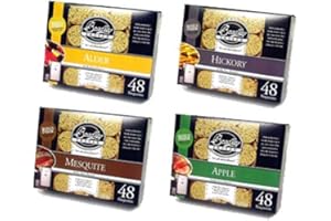 BRADLEY SMOKER 48X Bradley Food Smoker Bisquettes BTAL48 Hardwood Burner Seafood Bacon