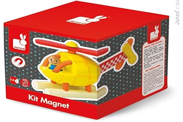 Kit construction Hélicoptère magnétique - Janod