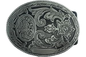 COOLLA Fibbia per cintura da uomo Western Rodeo Texas Cowboy