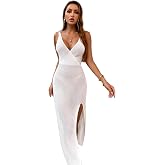 Angelsin &Ouml;rme Wrap Yaka Yırtma&ccedil;lı Plaj Elbisesi Pareo