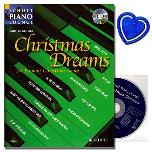 Download Christmas Dreams – 24 des plus célèbres chansons de Noël dans un nouvel style – Tous les morceaux sont également sur le CD d'accompagnement – avec cœur Note colorée Pince Download Christmas Dreams – 24 des plus célèbres chansons de Noël dans un nouvel style – Tous les morceaux sont également sur le CD d'accompagnement – avec cœur Note colorée Pince