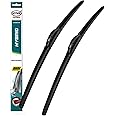 Heyner Germany Fits Vw Fox Models 2005 To 2011 Aeroflat Hybrid Windscreen Wiper Blades 21"15" Front Replacement Set HH2115H