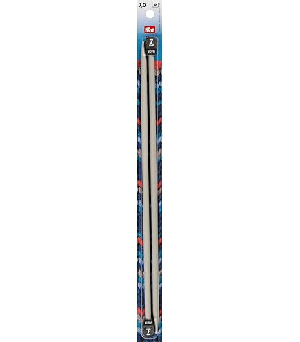 Prym Jackenstricknadeln 25 Cm, 3,00 Mm – Aluminium, Grau, Für Strickprojekte
