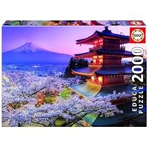 Monte Fuji in Giappone Puzzle Impossible 1000 Pezzi Bellissimo vulcano