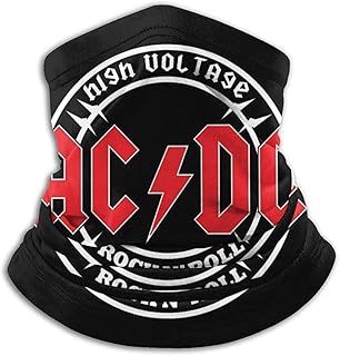 Acdc Windproof And Dustproof Face Mask With 6 Filters Dust Proof Headband Neck Gaiter Amazon Co Uk Clothing