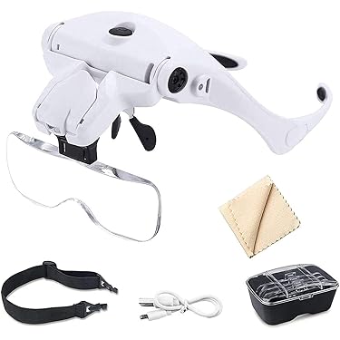 Lente D'ingrandimento 75 Mm Lente D'ingrandimento Cristallo 75mm - Perfetta Per Lettura, Francobolli E Modellismo, Nuova Con Etichette Evidenziatori Tratto - Foto 7