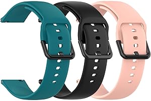 Chofit Correa compatible con correas Popglory P22, bandas deportivas de silicona suave de liberación rápida para reloj inteligente Popglory P22