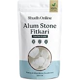 Fitcury Shudh Online Alum Fitkari stone for Skin, Face, Vastu, (250 g ...