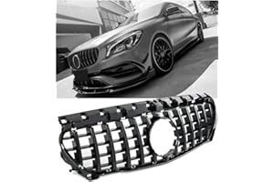 ‎GCP GCP Grill Sport Kühlergrill passt für Mercedes C117 CLA PANAMERICANA AMG GT DESIGN