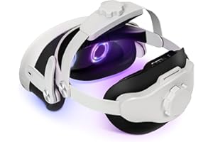 Mytrix Upgraded Head Strap for Meta Quest 3, Double Knob Adjustable Head Strap for Oculus Quest 3, Comfortable VR Headsets Strap Accessories, Replacement for Elite Strap