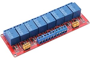 YWBL-WH 8-Kanal Relaismodul,Relais mit Optokoppler-Isolierung High & Low-Auslösemodul 5V