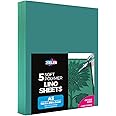 Lino Sheets - A5 Lino Printing Block Sheets - by Zieler® - Double-Sided, Easy-Carve Soft Lino Block 210x148x3mm Sheets. Ideal for School or Home - (Pack of 5)