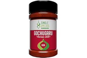 Angus & Oink | Superior Single Species Gochugaru Chilli Flakes | Authentic Kimchi & Korean Cuisine | Smoky, Fruity-Sweet Flavor | Stir Fries & Marinades| 1 x 150G Tub with Shaker Cap