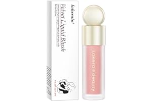 BAVOKON Blush Liquido,Blush Crema opaca con texture schiuma,Blush liquido impermeabile multifunzionale,Colore a lungo termine,Liscio e facile da separare,Viso Liquid Blush idratante durevole per la pelle