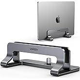 UGREEN Dikey Bilgisayar Standı, &Ccedil;ift Yuvalı Ayarlanabilir Al&uuml;minyum Laptop Standı, MacBook Air/Pro, Windows Diz&uuml;st&uuml; Bilgisaya