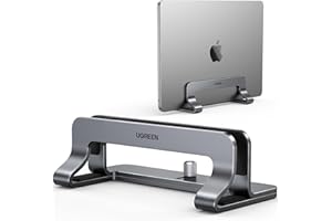 ‎UGREEN UGREEN Aluminiowa Pionowa Podstawka na Laptopa Regulowana Podstawka na Biurko na Laptopa Lompatybilna z MacBook Pro Air MateBook Chromebook Notebook iPad Pro Mini