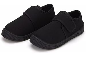 FUNCOO PLUS Boys Slippers for Kids Breathable Soft Indoor Shoes, Toddler Adorable Spring Summer Indoor Slippers Comfy Non-Slip House Kids Slippers