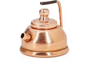 Odoria 1/12 Miniatura Hervidor de Agua/Tetera Cocina Accesorio para Casa de Muñecas