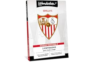 Tick&Box - Caja Regalo - Sevilla FC - Museo + Tour - 2 entradas para el Ramón Sánchez-Pizjuán Stadium Tour + Museo Sevilla FC History Experience - Idea Regalo Original Supporters