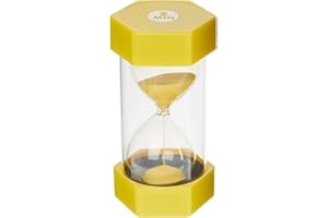 TEMPLE LODGE Jumbo Sand Timer for Kids- Colorful and Attractive-Easy to Operate- Visual Tool for Kids- Learning Tool (2 Mins - Yellow)