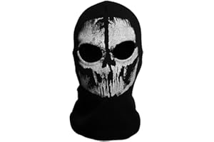 DAYAN ㅤ Dayan New Ghosts Balaclava Bike Skateboard Cosply Costume Skull Mask