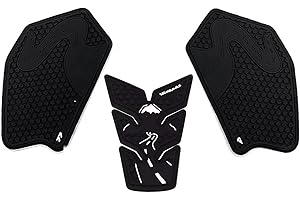 CHICHL Fuel Tank Protector Pad Compatible with YA&MAHA for Tracer 7 GT 7gt 2021 2022 2023 Motorcycle Tank Sticker Pad Non-Slip Side Fuel Waterproof Protection Stickers (Color : 1)