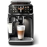 Philips Serie 5400 Kaffeevollautomat – LatteGo Milchsystem, 12 Kaffeespezialitäten, Intuitives Display, 4 Benutzerprofile, Sc