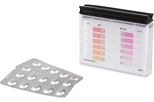 STEINBACH teinbach 00-79000 Tester Wody do Pomiaru pH i Wolnego Chloru, Bezbarwny, 20 sztuk