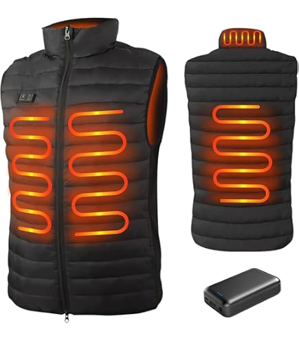 Power bank USB 5V 12000mAh per gilet riscaldato, batteria per gilet
