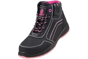 Urgent Damen Arbeitsschuhe Sicherheitsstiefel Modern Schutzschuhe Stahlkappe S1(116S1)