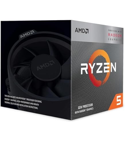 AMD AM4 Ryzen 5 3400G 3.7GHZ 4-Core Desktop Processor : Amazon.co