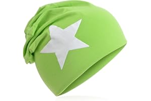 Miobo Jersey Slouch Beanie Cappello Lungo Unisex Stella Cotone Bambino Bambini Donna Uomo