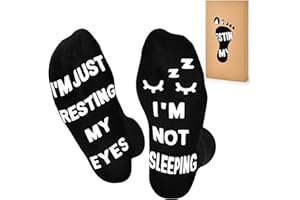 CAREIGN Stocking Fillers for Men, 9-11 Non-slip Funny Socks,Dad Christmas Gifts for Him Husband from Daughter Son,Secret Santa Gifts for Men Him on Christmas Birthday Fathers Day