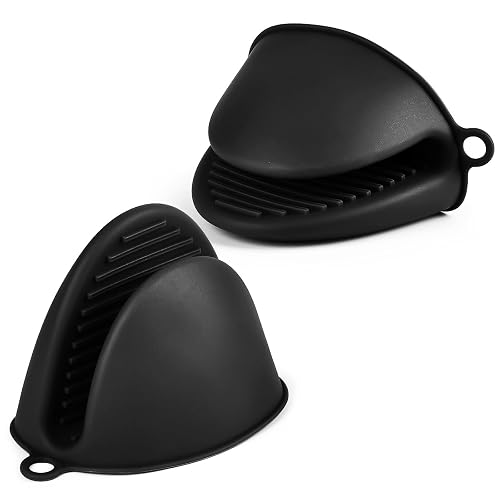 AUAUY Mini-Silikon-Ofenhandschuhe, Paar