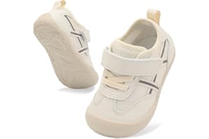 JIASUQI Baby Barefoot Shoes Boy Girls First Walking Shoe Infant Breathable Sneakers Lightweight Non-Slip Crib Shoes Indoor Outdoor