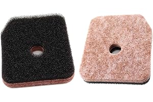HURI 2x Luftfilter passend für HS81T HS81R HS81RC-E HS81TC-E HS86R HS86T Heckenschere ersetzt Stihl 4237 120 1800