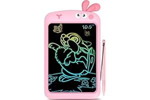 Fogray Kids Toys 10.5" LCD Writing Tablet for Boys and Girls Toddler Educational Boy Dinosaur Toys Age 2-7 Drawing Tablet for 2-7 Year Old Boys Gift (10.5” Rabbit Board)