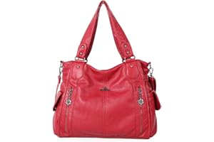 NICOLE & DORIS Borsa donna alla moda Borsa a mano Borsa a tracolla Grandi tasche borsa messenger Borse Tote in morbido PU Pelle
