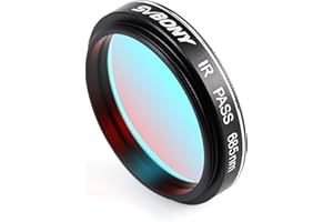 ‎SVBONY Svbony SV183 filtr IR Pass 685 nm zmniejsza efekty widzenia podczas fotografowania planetarnego (3,2 cm)