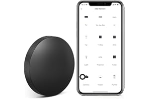 CHATTHEN eMylo WiFi Smart IR Remote Controller, Tuya IR RF Universal Remote Control for TV Air Condition Infrared RF Appliances, Comatible with Tuya/Smart Life App,Voice Control Alexa Google Home