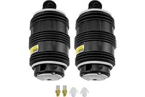 ISINEVER Air Suspension Bellows Suspension with 2 Pins Rear Left Right Compatible with Mercedes-Benz E-Class T-Model S211 Year 2003-2009 2113200925, A2113200925