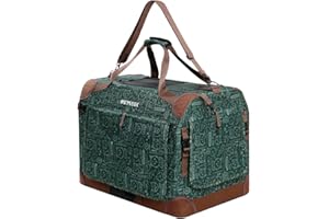 Petseek Extra große Tragetasche für Katzen mit weichen Seiten, zusammenklappbar, für kleine und mittelgroße Hunde, 61 x 41,9 x 40,6 cm, für Reisen, zusammenklappbar, belüftet, bequemes Design,