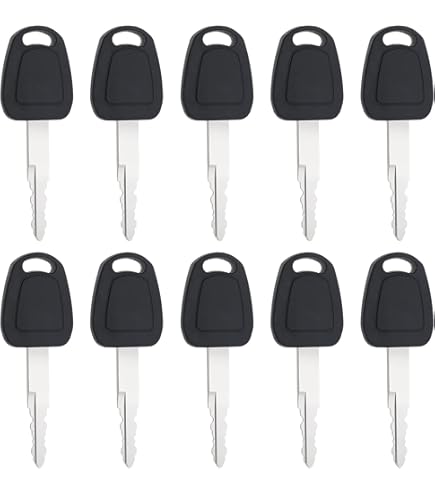 Chiavi Di Accensione Per Escavatori Takeuchi E Gehl - Ricambio H806 17001-00019, Confezione Da 10 - Foto 7