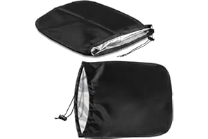 Shunfaji 1 Paar Auto Rückspiegel Schneeabdeckung Auto Außenspiegel Frostabdeckung, Oxford-Tuch Wasserdicht Spiegel Frostschutz Abdeckung Universal Seitenspiegelabdeckung für Auto (33 * 27cm)