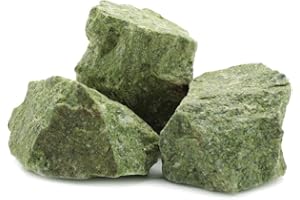 ‎BUDAWI Budawi® Henai Jade Rohsteine Edelsteine Dekosteine Wassersteine Brunnensteine 1 kg