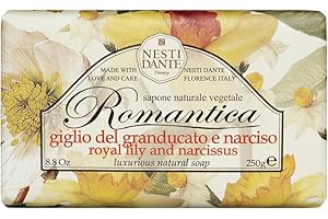 NESTI DANTE Romantica Royal Lily And Narcissus Soap Mydlo Toaletowe Lilia I Narcyz G, 250 Gramo