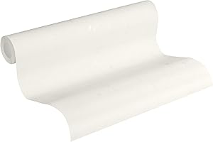 A.S. Création tapeta na fizelinie, Used Look, tapeta uniwersalna, 10,05 m x 0,53 m, biała, wyprodukowano w Niemczech 224040 2240-40