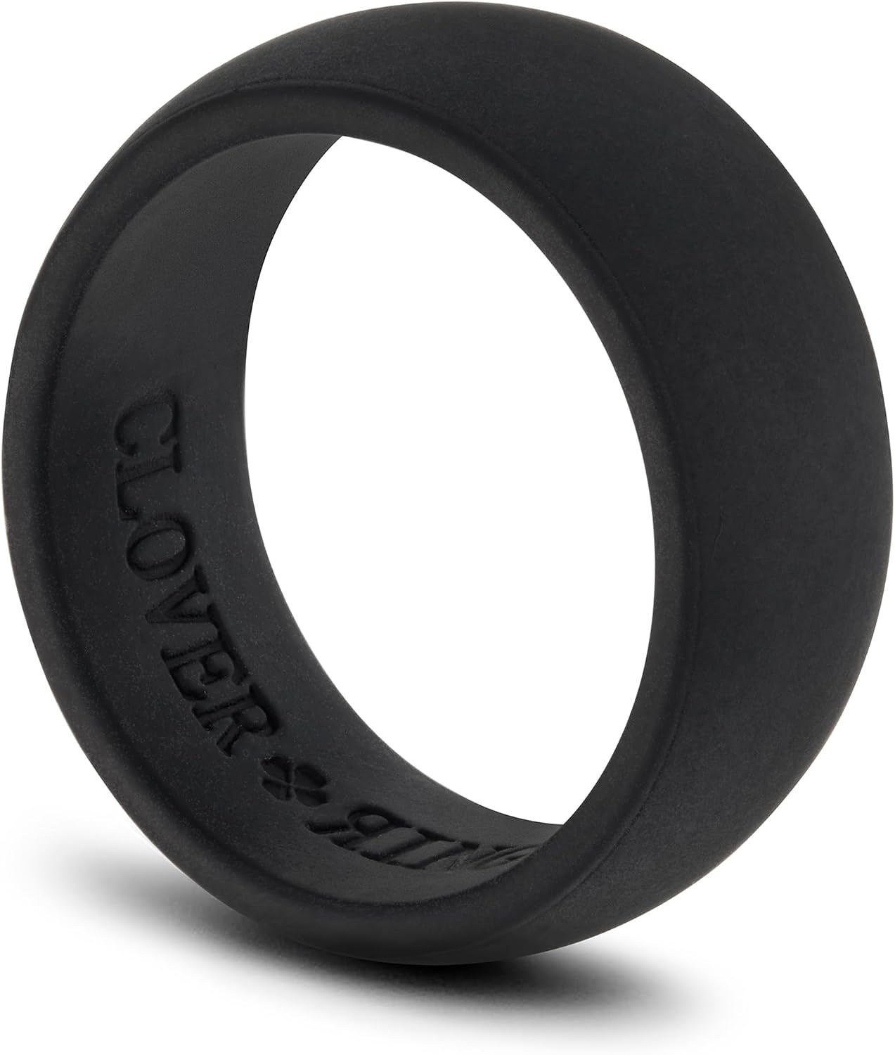 Cloverring Silicone Wedding Ring & Gift Pouch - Fitness or Workplace Safety Band