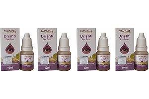 PATANJALI RAMDEV 4 X Divya Drishti Eye Drops 10ml